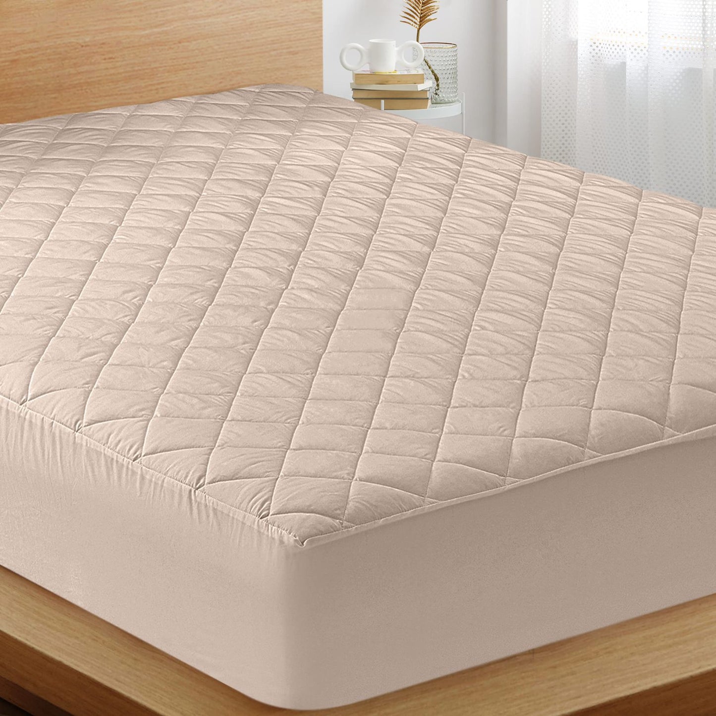 OF. Cubre Colchón 2x1 + 4 Fundas de almohada gratis