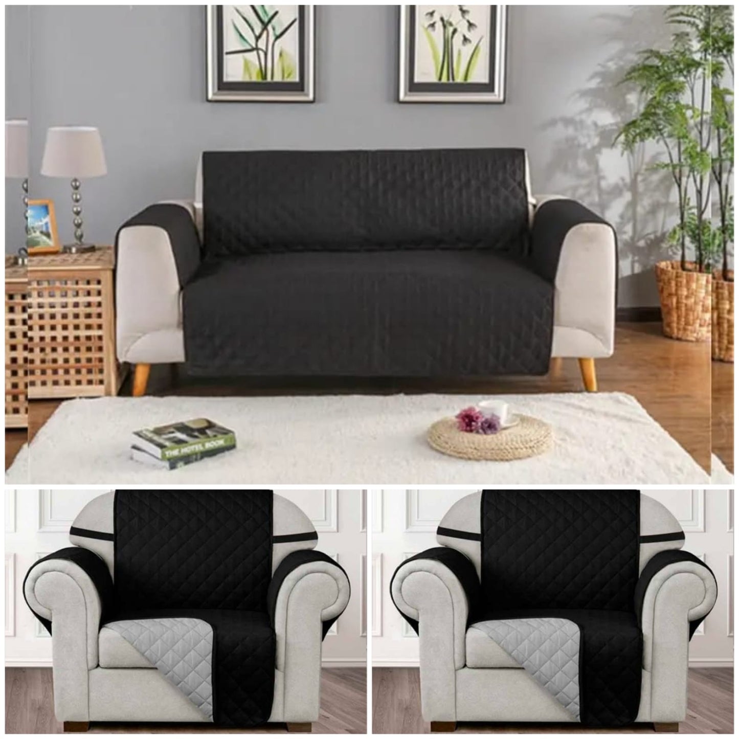 PROTECTOR PARA SOFAS DOBLE FAZ ACOLCHADOS ⭐️⭐️⭐️⭐️⭐️5/5