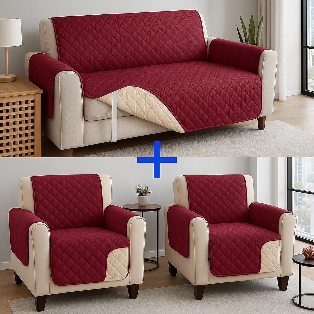 PROTECTOR PARA SOFAS DOBLE FAZ ACOLCHADOS ⭐️⭐️⭐️⭐️⭐️5/5