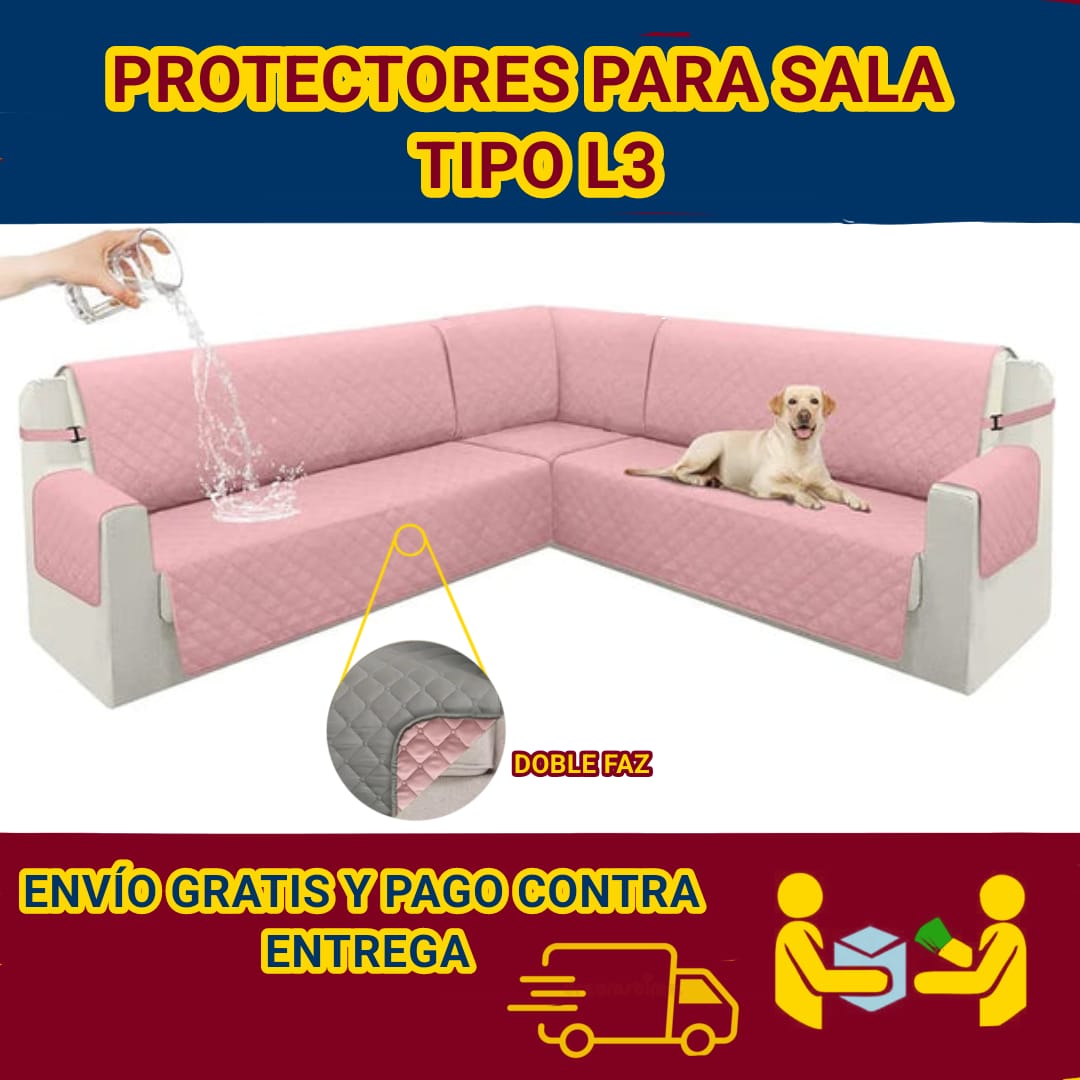 PROTECTOR PARA SOFAS DOBLE FAZ ACOLCHADOS ⭐️⭐️⭐️⭐️⭐️5/5