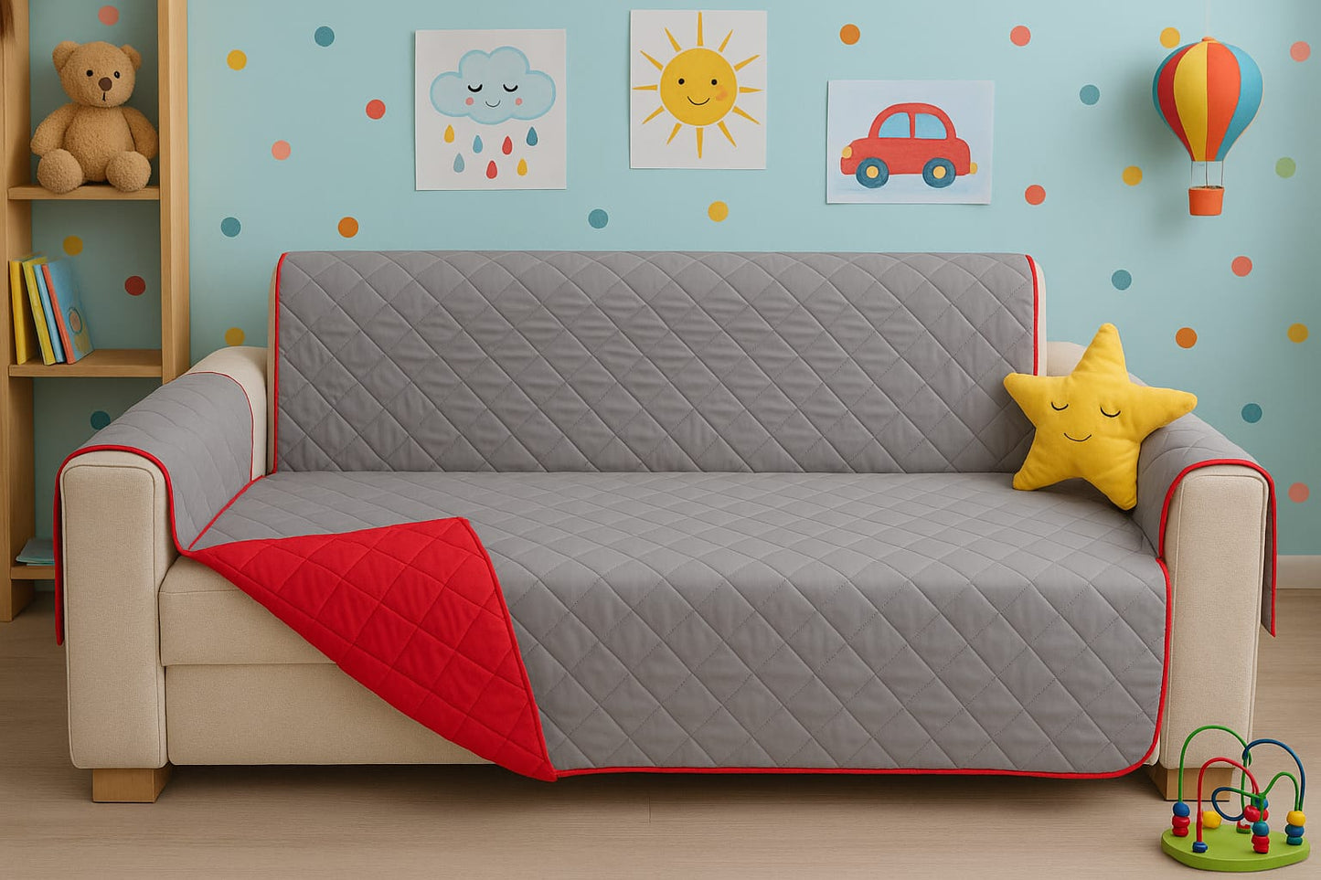 PROTECTOR PARA SOFAS DOBLE FAZ ACOLCHADOS ⭐️⭐️⭐️⭐️⭐️5/5