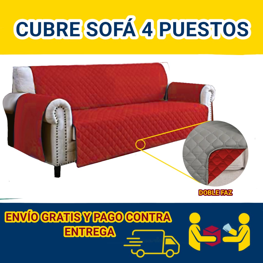 PROTECTOR PARA SOFAS DOBLE FAZ ACOLCHADOS ⭐️⭐️⭐️⭐️⭐️5/5
