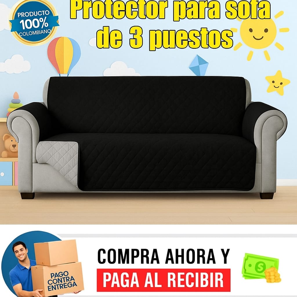 PROTECTOR PARA SOFAS DOBLE FAZ ACOLCHADOS ⭐️⭐️⭐️⭐️⭐️5/5
