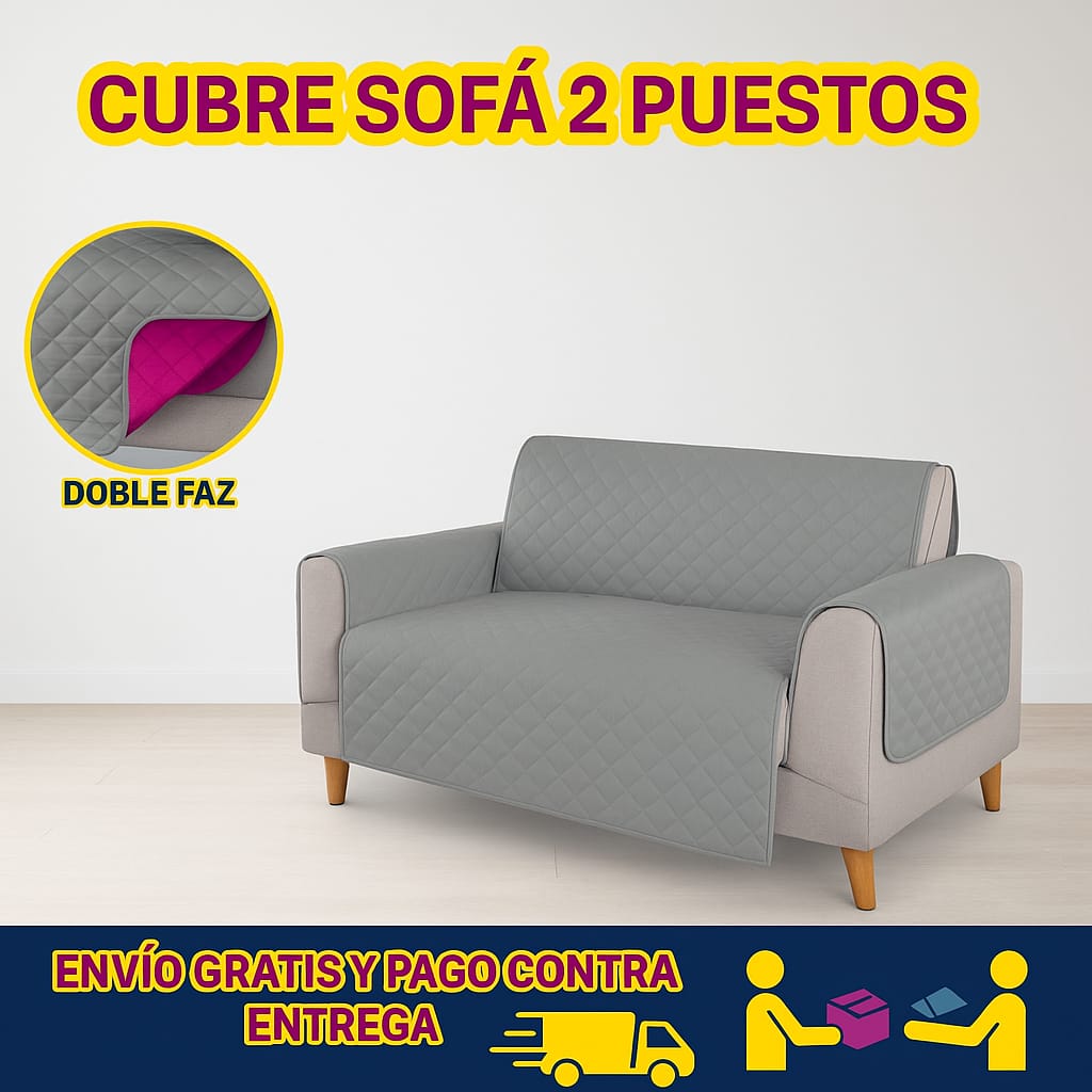 PROTECTOR PARA SOFAS DOBLE FAZ ACOLCHADOS ⭐️⭐️⭐️⭐️⭐️5/5