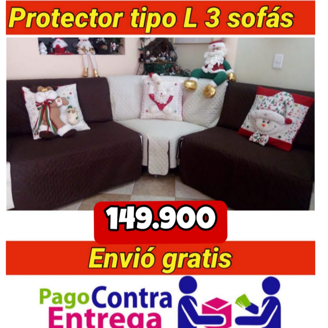 PROTECTOR PARA SOFAS DOBLE FAZ ACOLCHADOS ⭐️⭐️⭐️⭐️⭐️5/5