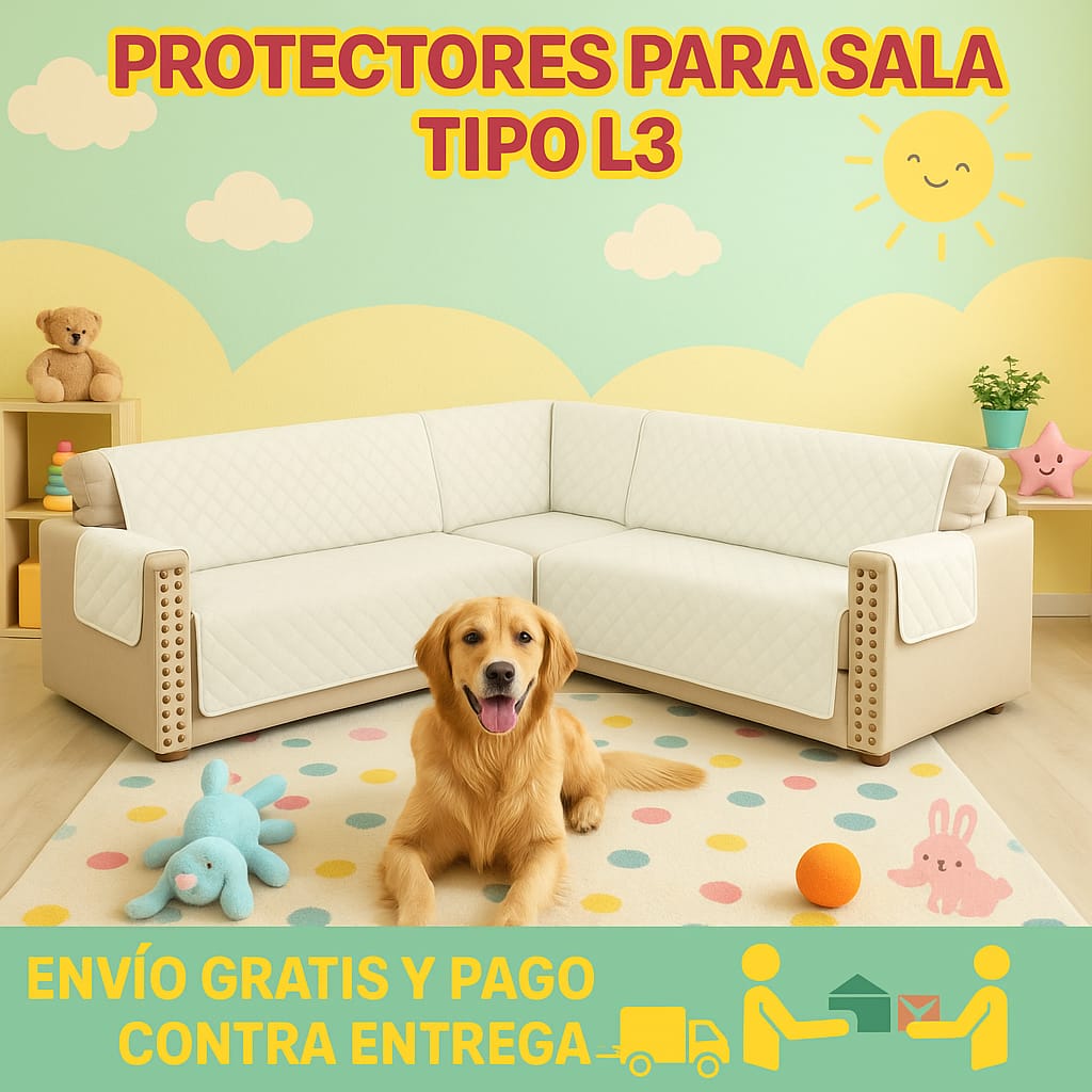 PROTECTOR PARA SOFAS DOBLE FAZ ACOLCHADOS ⭐️⭐️⭐️⭐️⭐️5/5