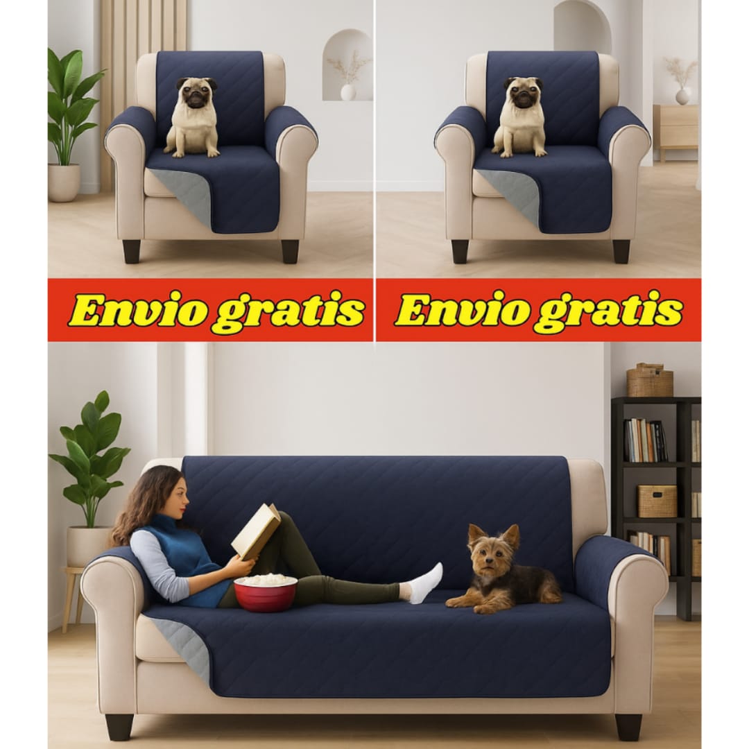 PROTECTOR PARA SOFAS DOBLE FAZ ACOLCHADOS ⭐️⭐️⭐️⭐️⭐️5/5