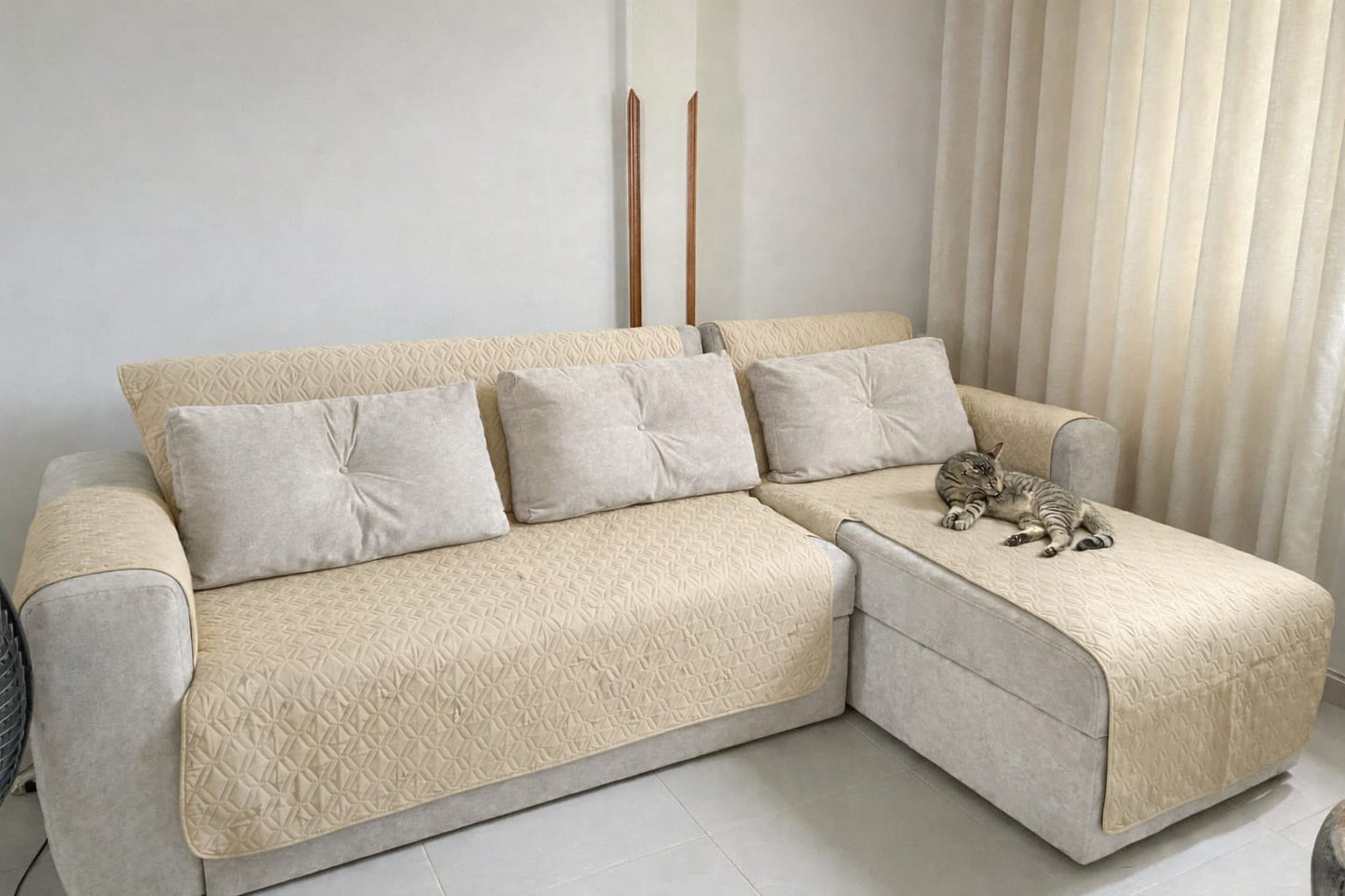 PROTECTOR PARA SOFAS DOBLE FAZ ACOLCHADOS ⭐️⭐️⭐️⭐️⭐️5/5