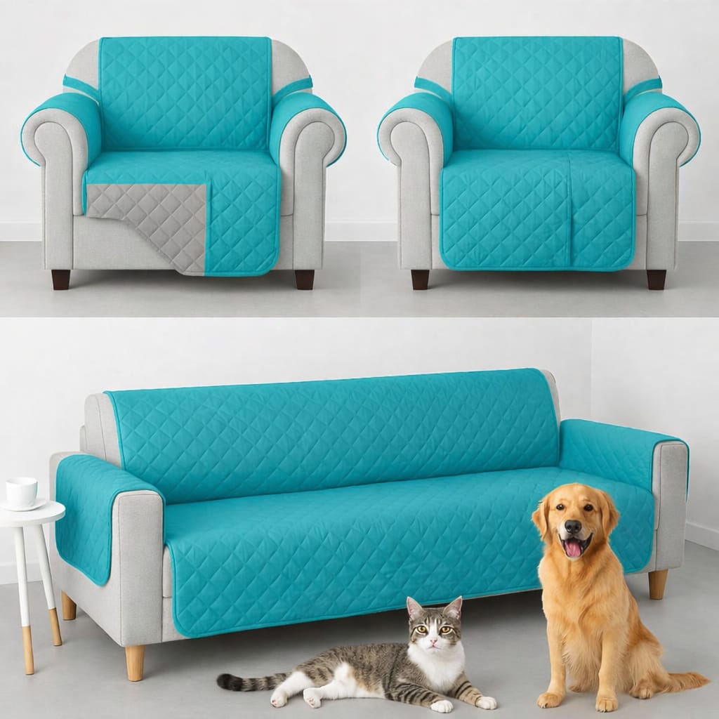 PROTECTOR PARA SOFAS DOBLE FAZ ACOLCHADOS ⭐️⭐️⭐️⭐️⭐️5/5