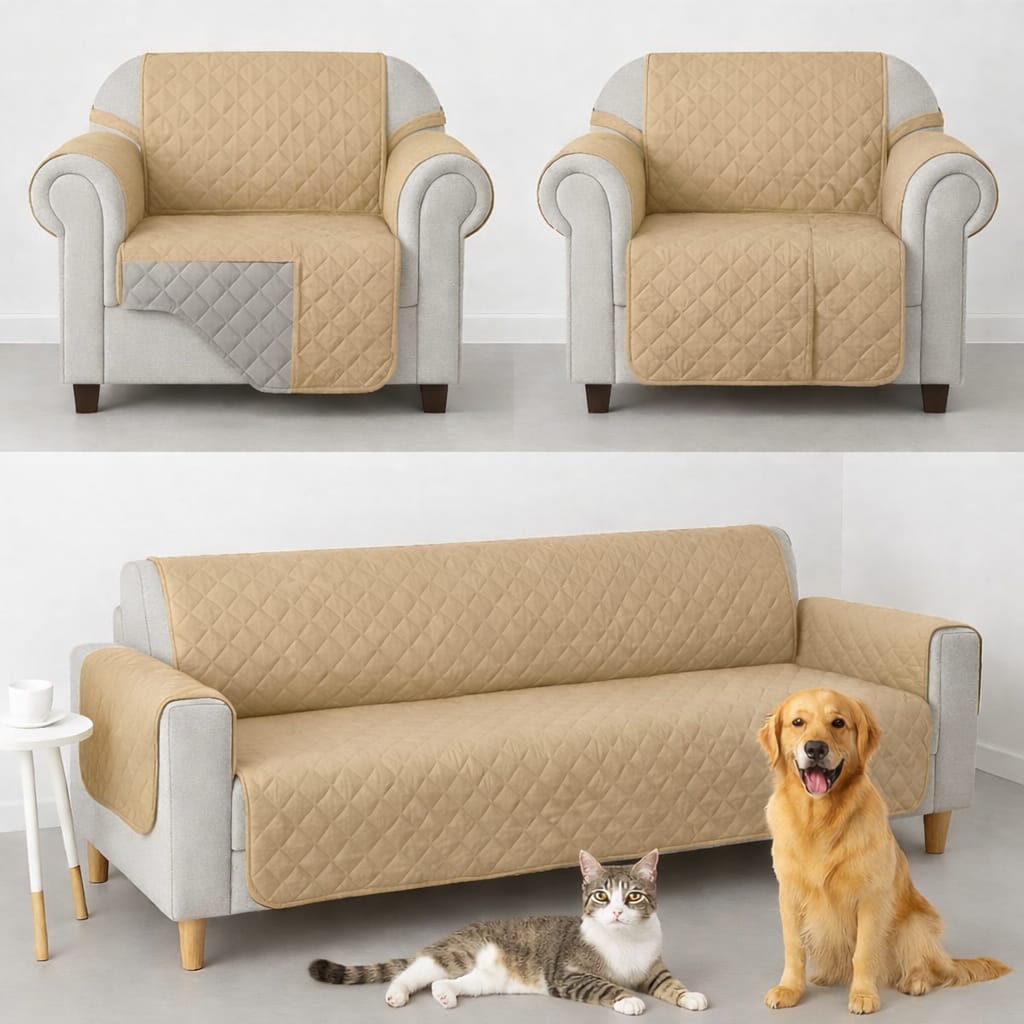 PROTECTOR PARA SOFAS DOBLE FAZ ACOLCHADOS ⭐️⭐️⭐️⭐️⭐️5/5
