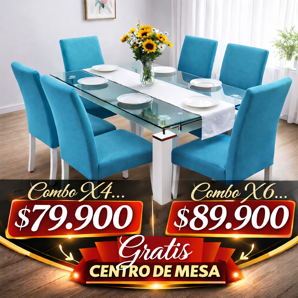 OFERTA EN FUNDAS  PARA SILLAS DE COMEDOR GRATIS CAMINO DE MESA 5/5⭐️⭐️⭐️⭐️⭐️