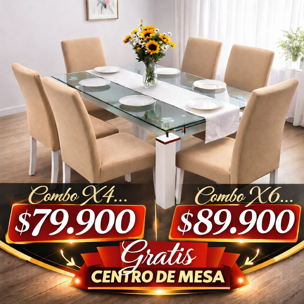 OFERTA EN FUNDAS  PARA SILLAS DE COMEDOR GRATIS CAMINO DE MESA 5/5⭐️⭐️⭐️⭐️⭐️