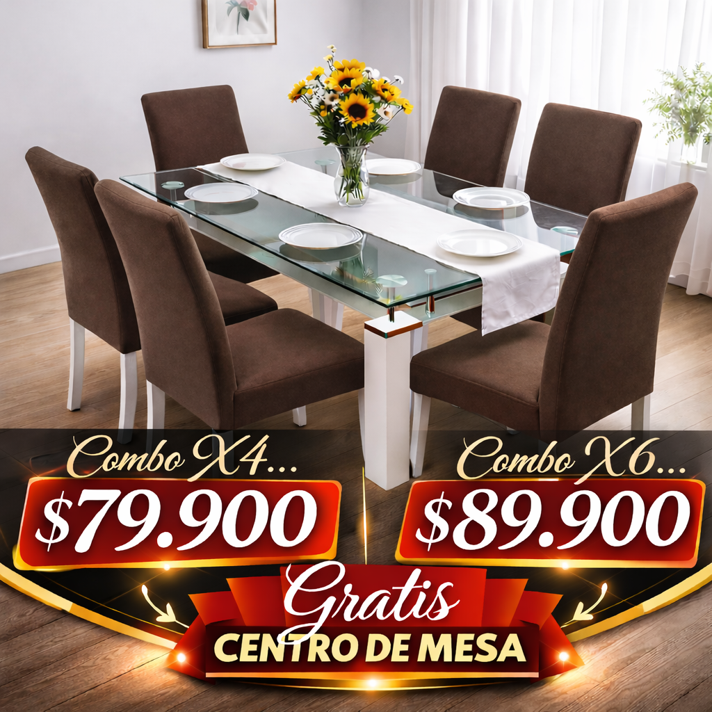 OFERTA EN FUNDAS  PARA SILLAS DE COMEDOR GRATIS CAMINO DE MESA 5/5⭐️⭐️⭐️⭐️⭐️