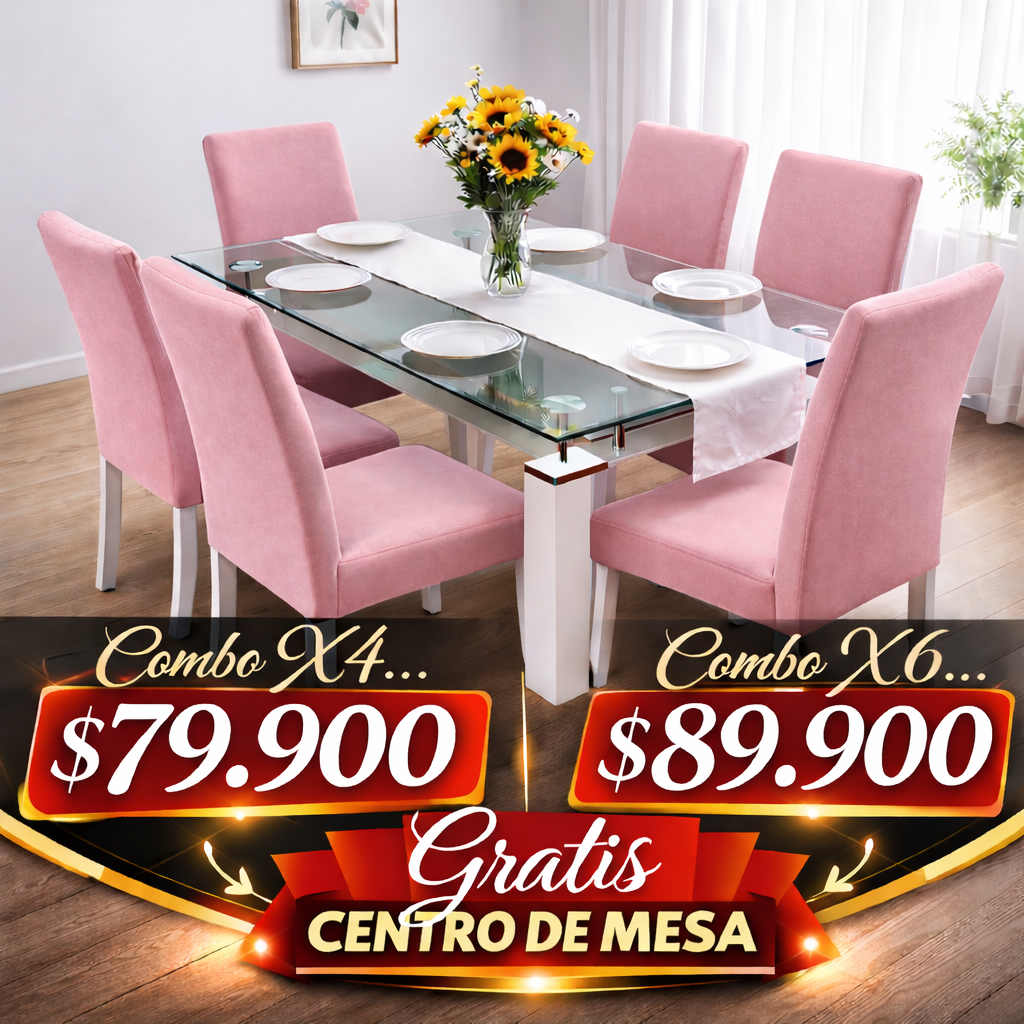 OFERTA EN FUNDAS  PARA SILLAS DE COMEDOR GRATIS CAMINO DE MESA 5/5⭐️⭐️⭐️⭐️⭐️